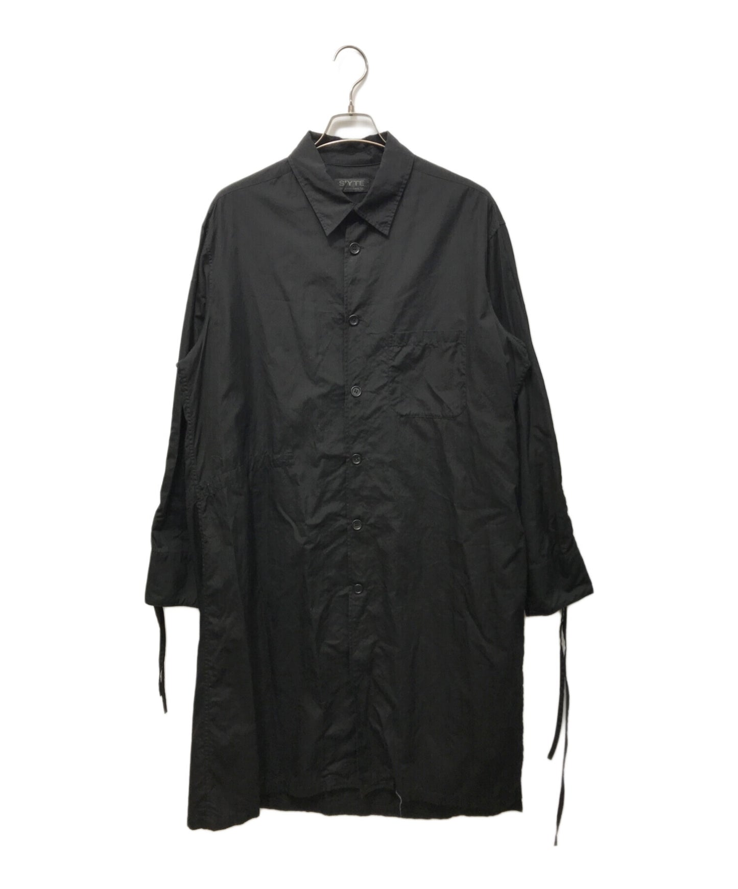 [Pre-owned] s'yte COTTON BROAD CLOTH OVERSIZED LONG SHIRT UY-B06-080