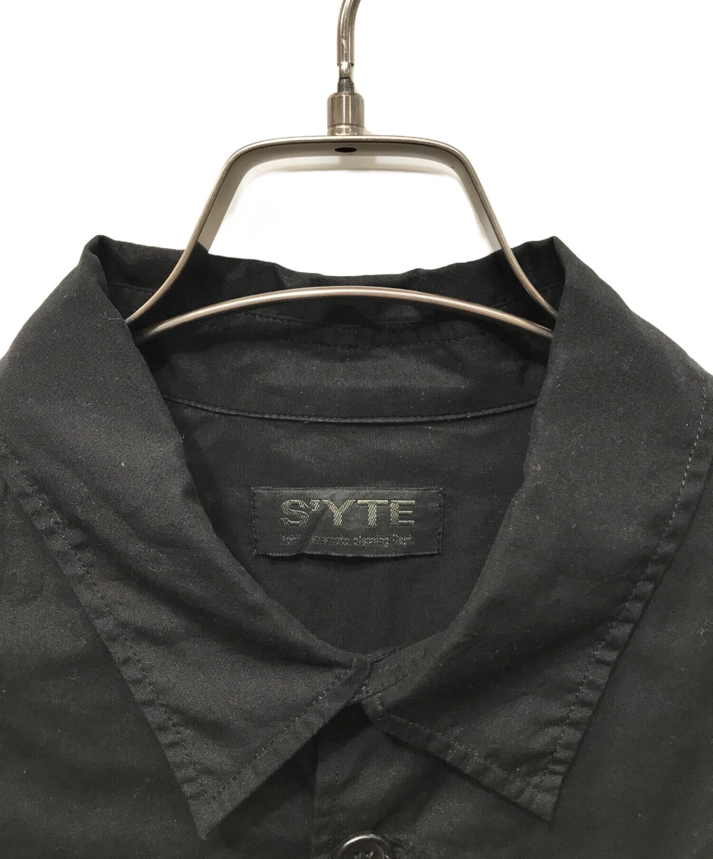 [Pre-owned] s'yte COTTON BROAD CLOTH OVERSIZED LONG SHIRT UY-B06-080