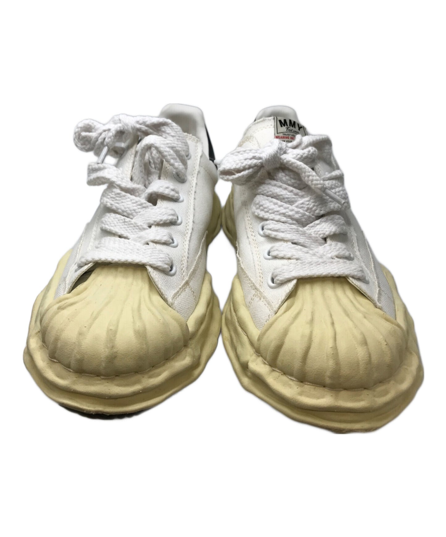 [Pre-owned] Maison MIHARA YASUHIRO "BLAKEY" VL OG Sole Canvas Low-top Sneaker A09FW732