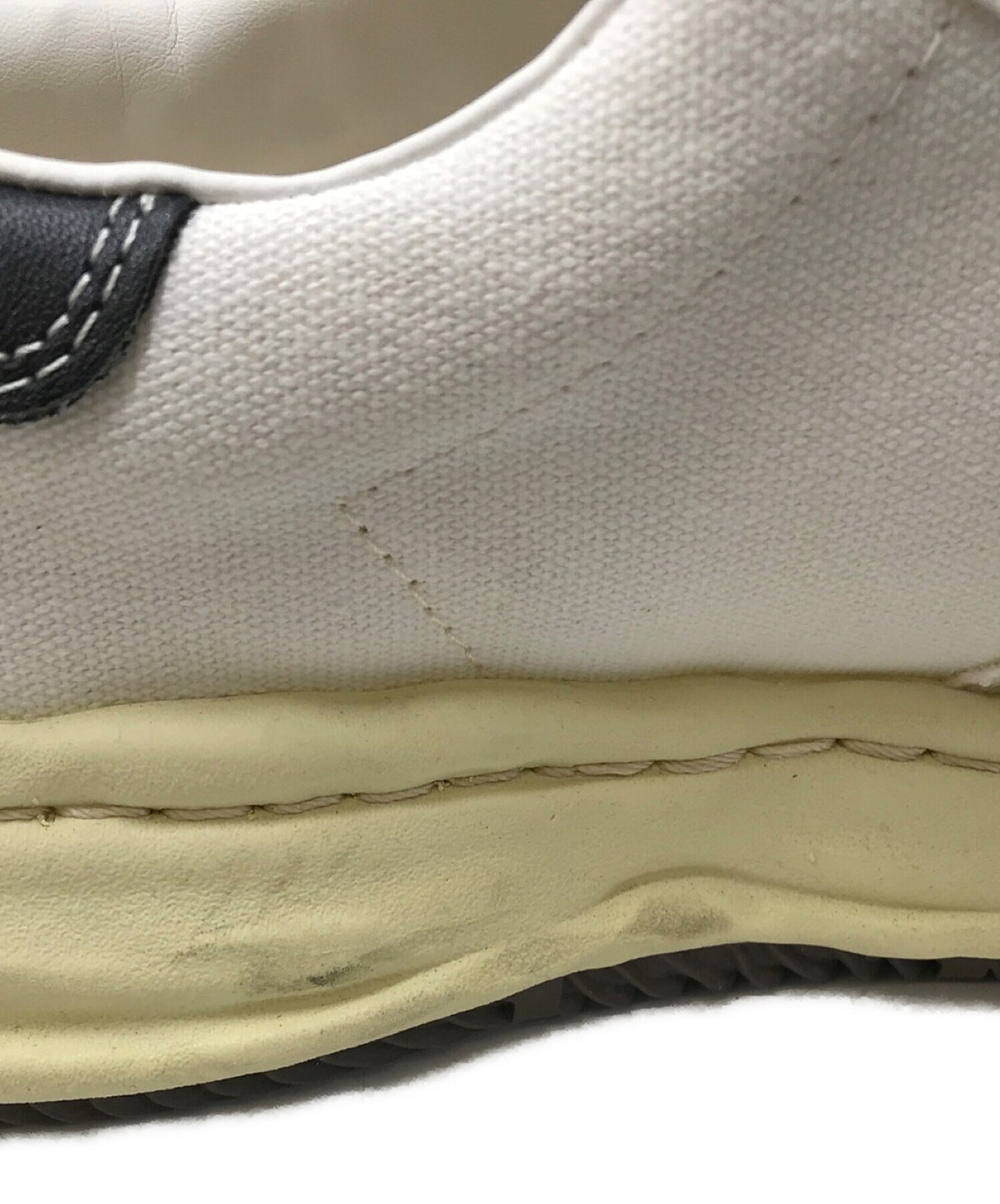 [Pre-owned] Maison MIHARA YASUHIRO "BLAKEY" VL OG Sole Canvas Low-top Sneaker A09FW732