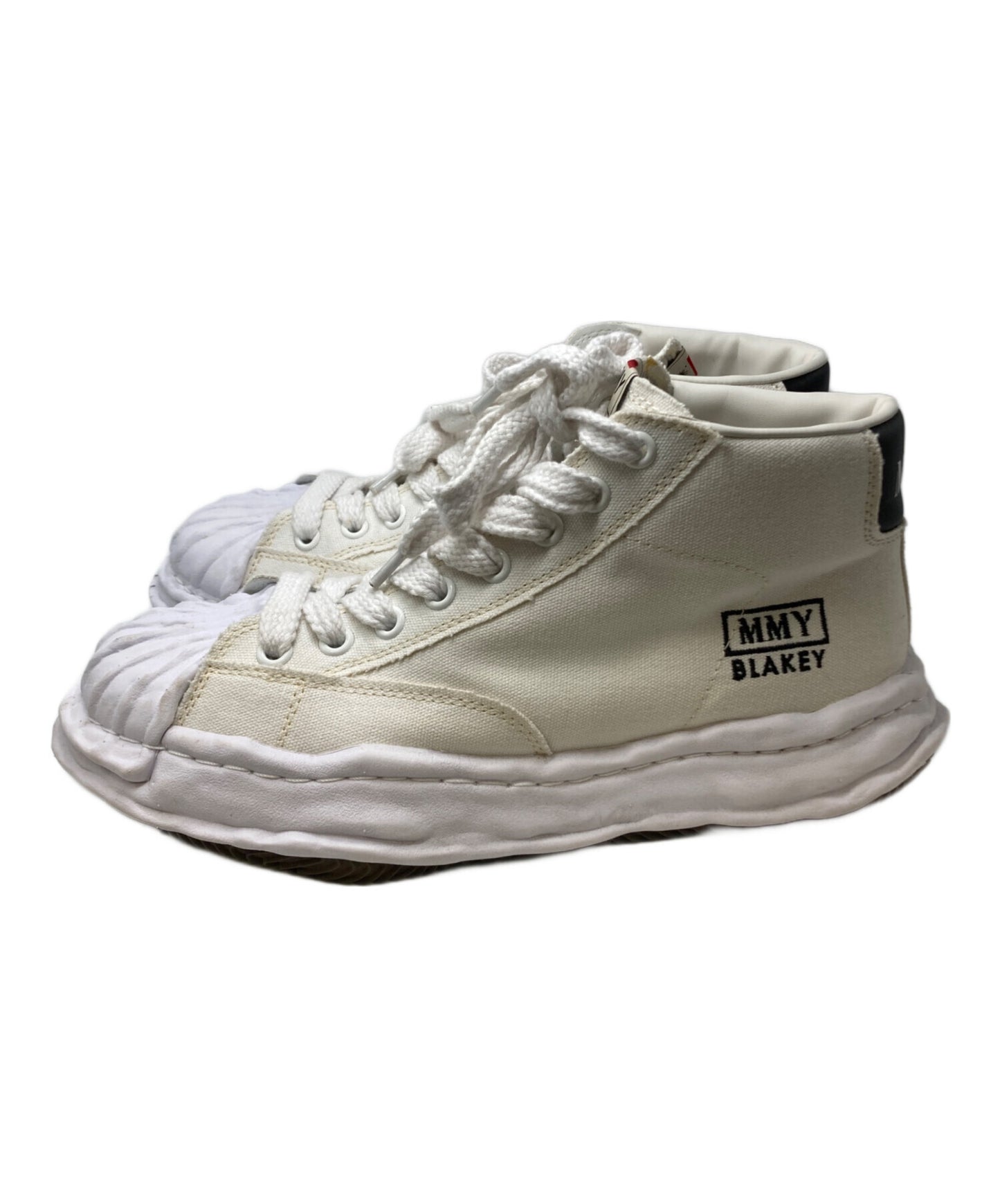 [Pre-owned] Maison MIHARA YASUHIRO BLAKEY HIGH CANVAS SNEAKER A08FW736
