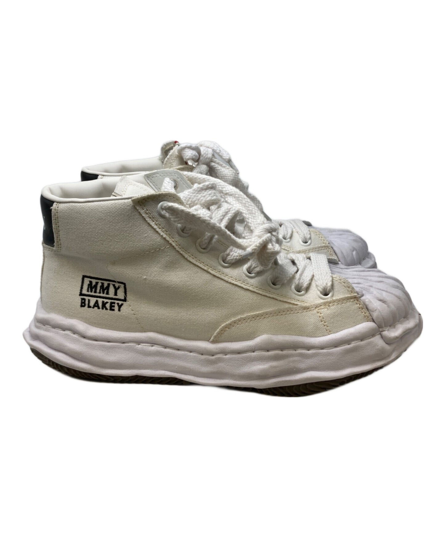 [Pre-owned] Maison MIHARA YASUHIRO BLAKEY HIGH CANVAS SNEAKER A08FW736