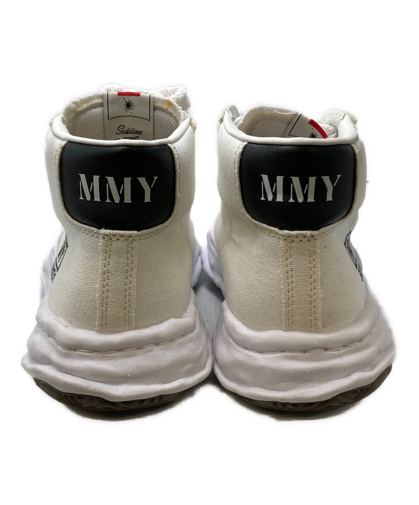 [Pre-owned] Maison MIHARA YASUHIRO BLAKEY HIGH CANVAS SNEAKER A08FW736