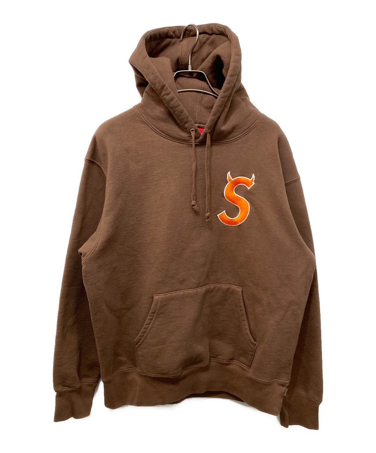 [Pre-owned] SUPREME S Logo Hooded Sweat Shirt