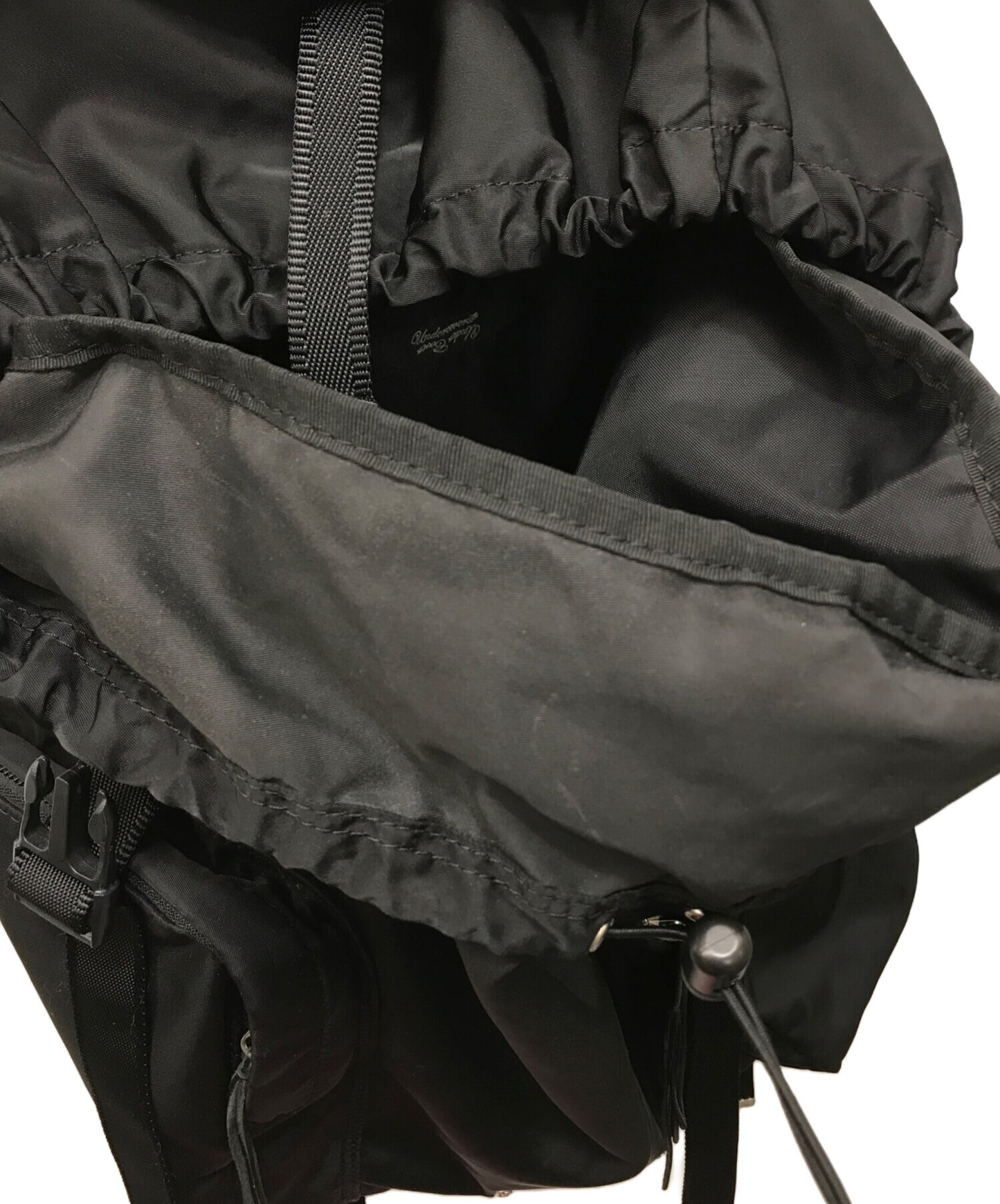 [Pre-owned] UNDERCOVERISM Logo Plate Nylon Backpack