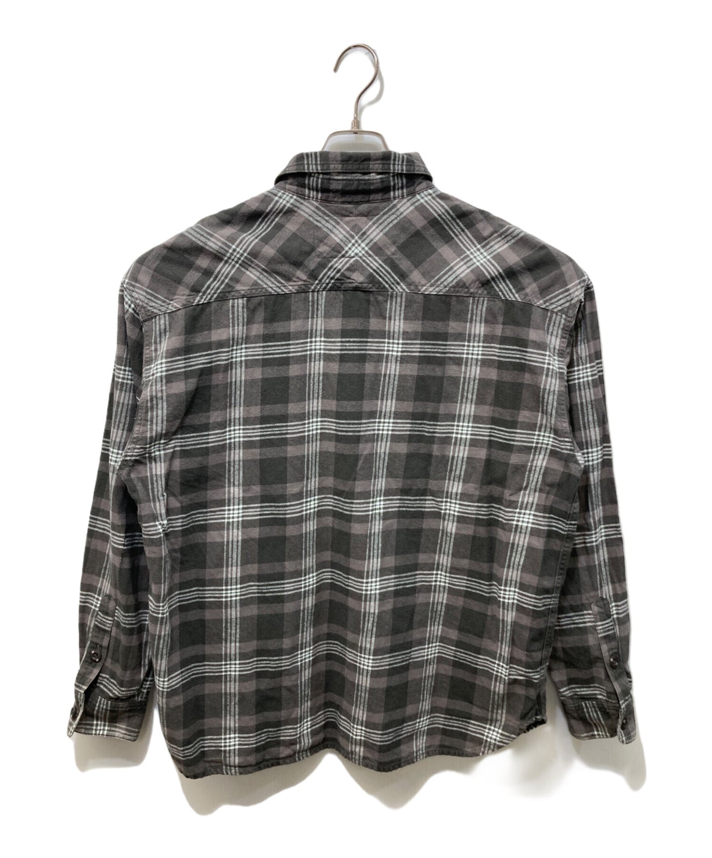 [Pre-owned] NEIGHBORHOOD SAVAGE TARTAN CHECK SHIRT LS 251AQNH-SHM01
