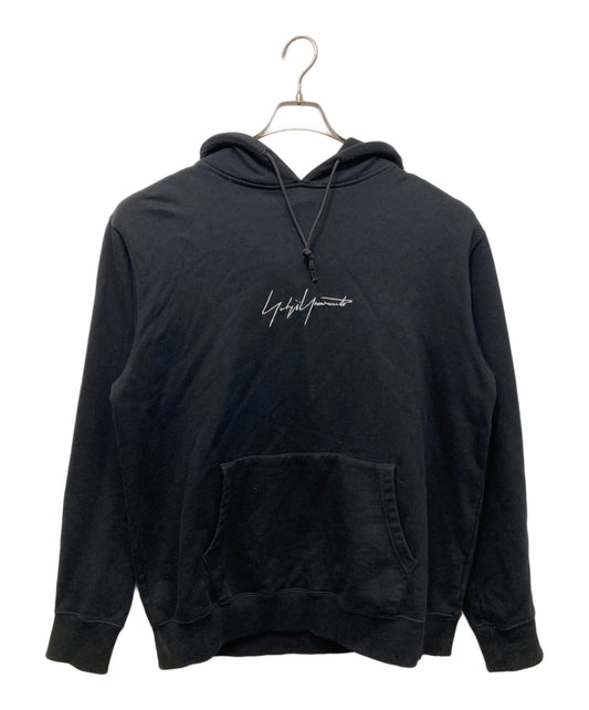 [Pre-owned] Yohji Yamamoto pour homme Signature Logo Sweat Pullover Hoodie HV-T40-077