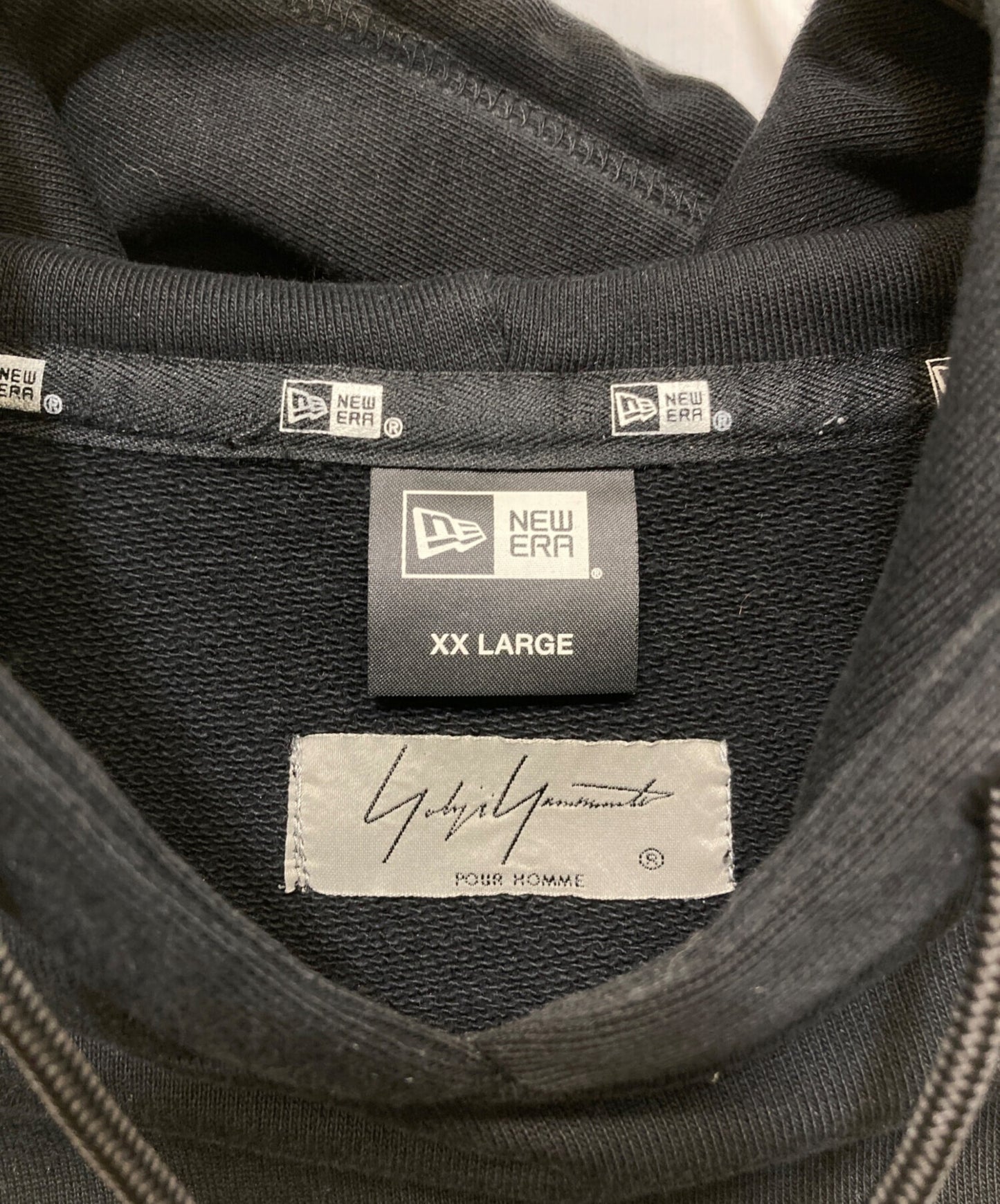 [Pre-owned] Yohji Yamamoto pour homme Signature Logo Sweat Pullover Hoodie HV-T40-077