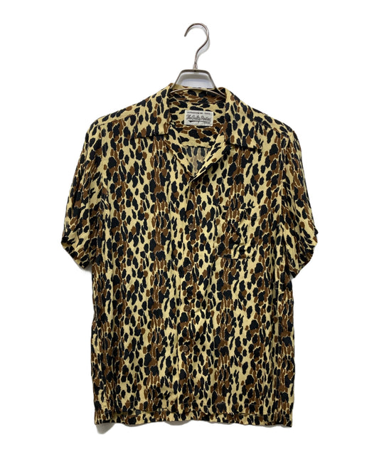 [Pre-owned] WACKO MARIA LEOPARD S/S HAWAIIAN SHIRT