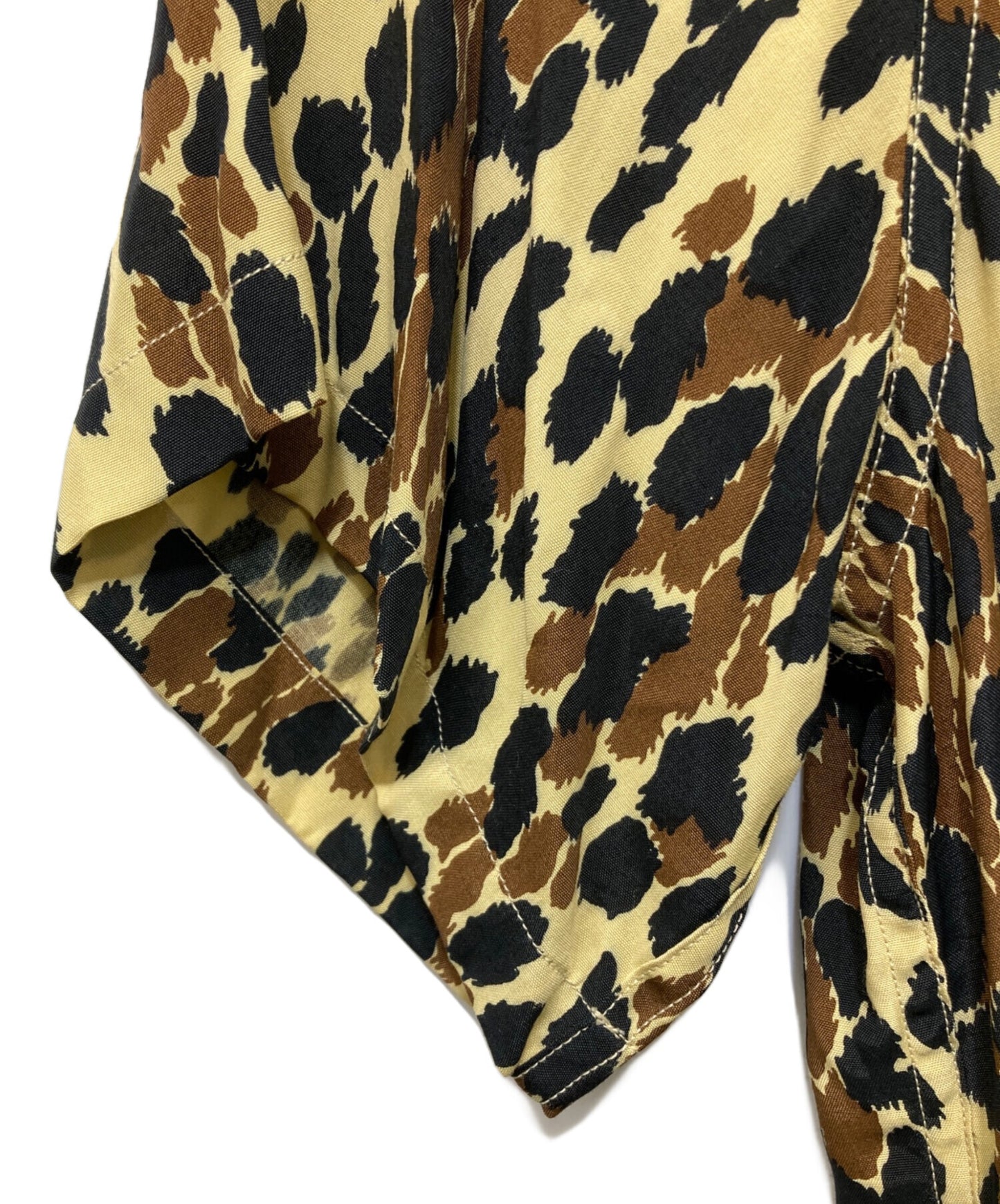 [Pre-owned] WACKO MARIA LEOPARD S/S HAWAIIAN SHIRT