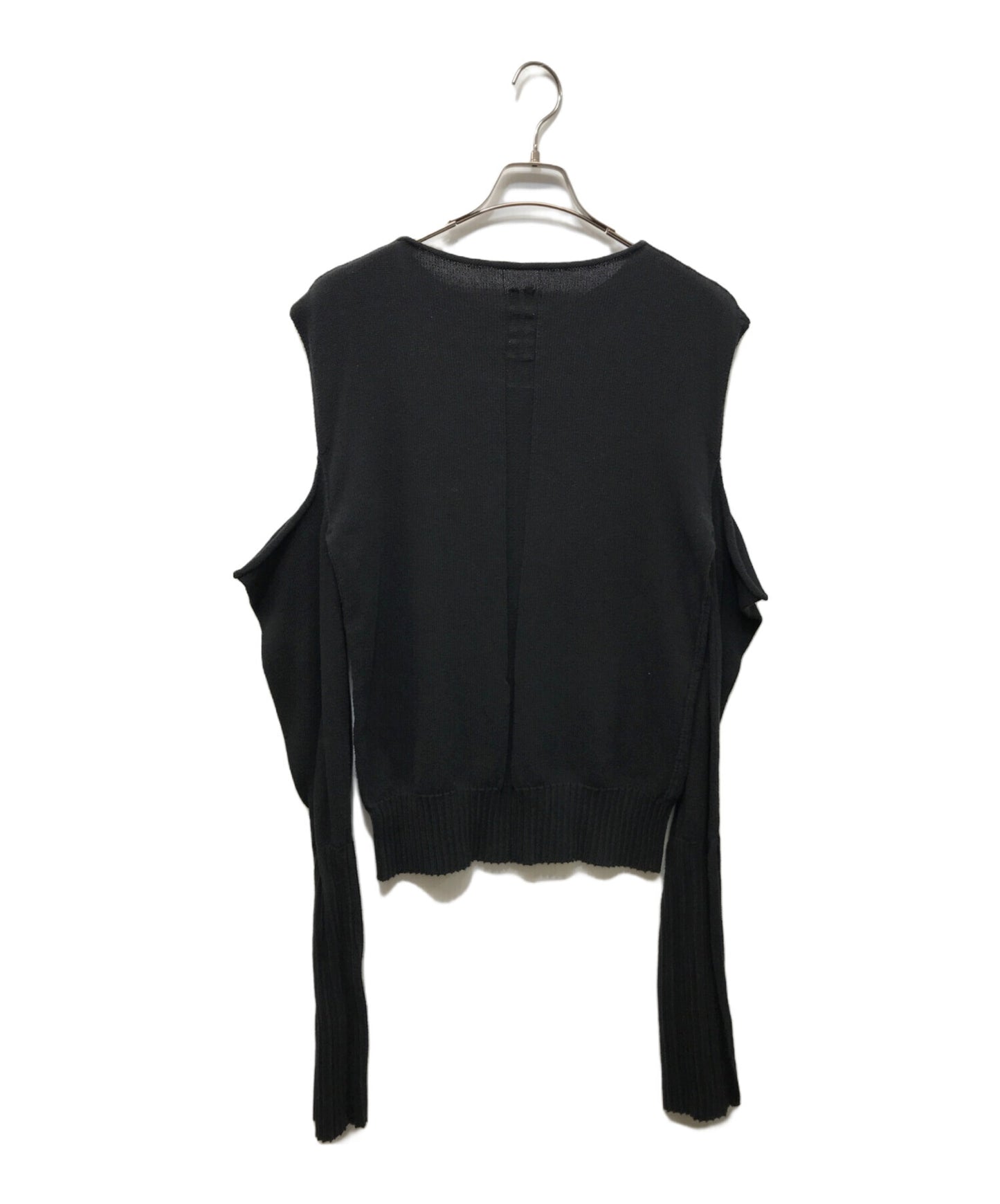 [Pre-owned] RICK OWENS Cape-Sleeve Sweater RP01B4663-KCR