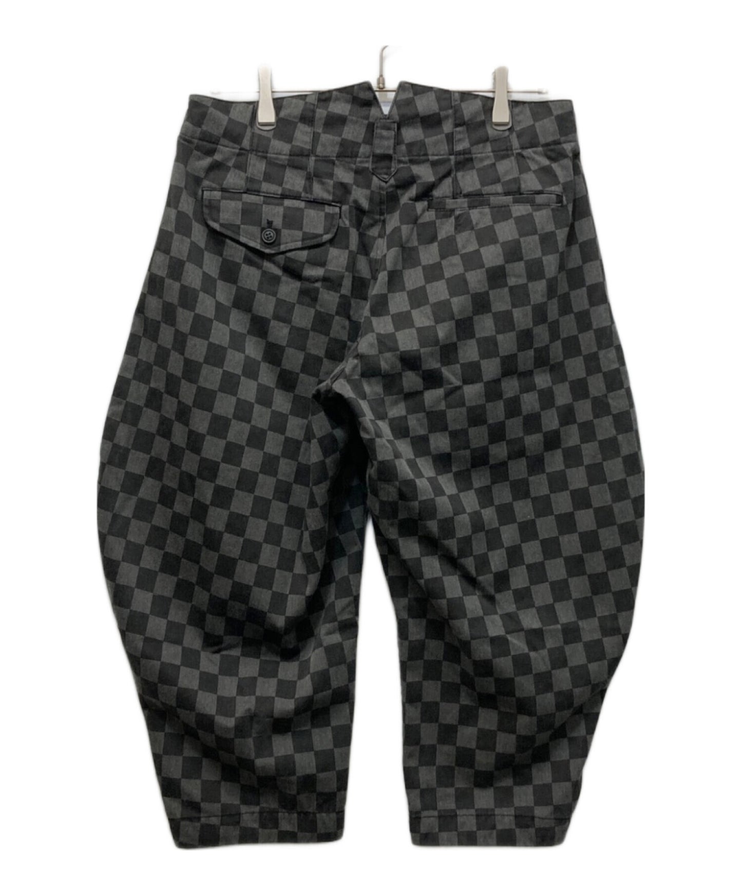 [Pre-owned] BLACK COMME des GARCONS Check balloon pants 1N-P003