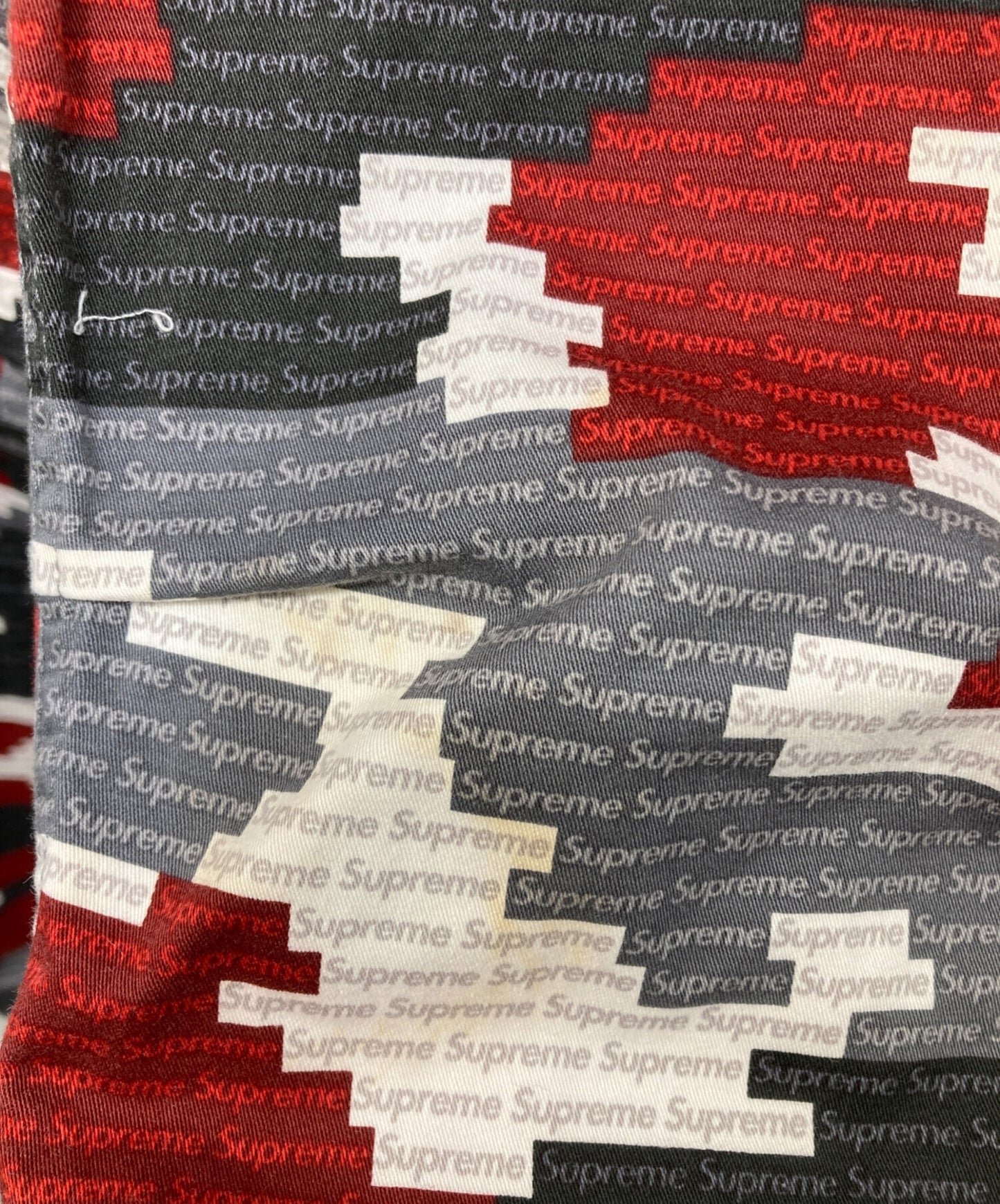 [Pre-owned] SUPREME Logo camouflage cargo pants