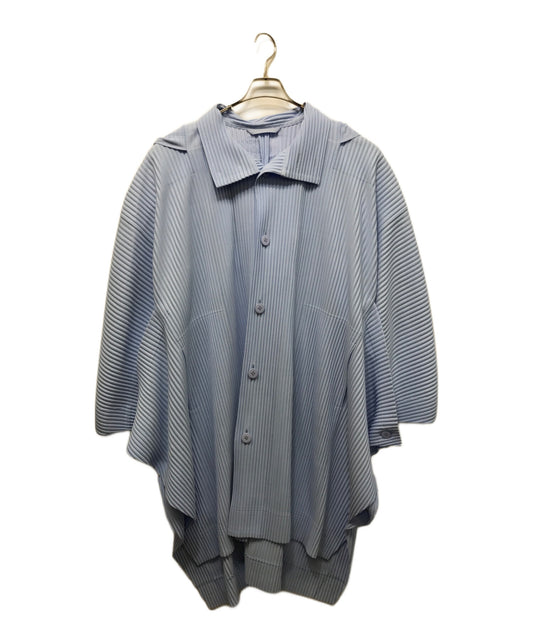 [Pre-owned] HOMME PLISSE ISSEY MIYAKE KITE Pleated poncho HP51JA351