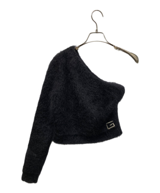 [Pre-owned] GUCCI Mohair blend one shoulder top 761094 XKDHL