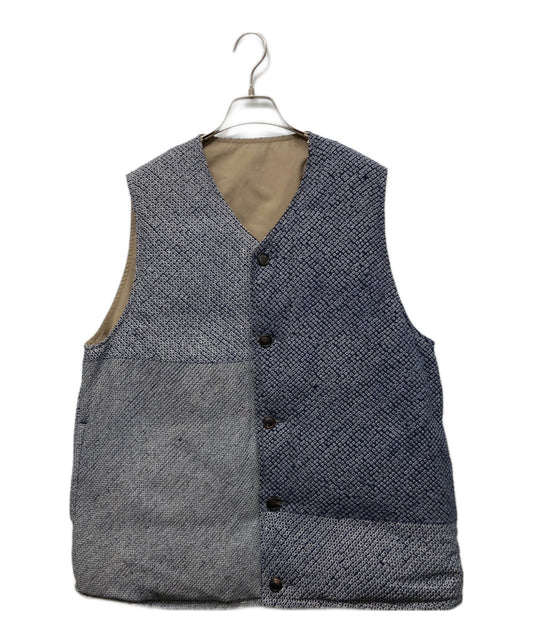 [Pre-owned] VISVIM KORA DOWN VEST VT.SHIBORI 0224905013002