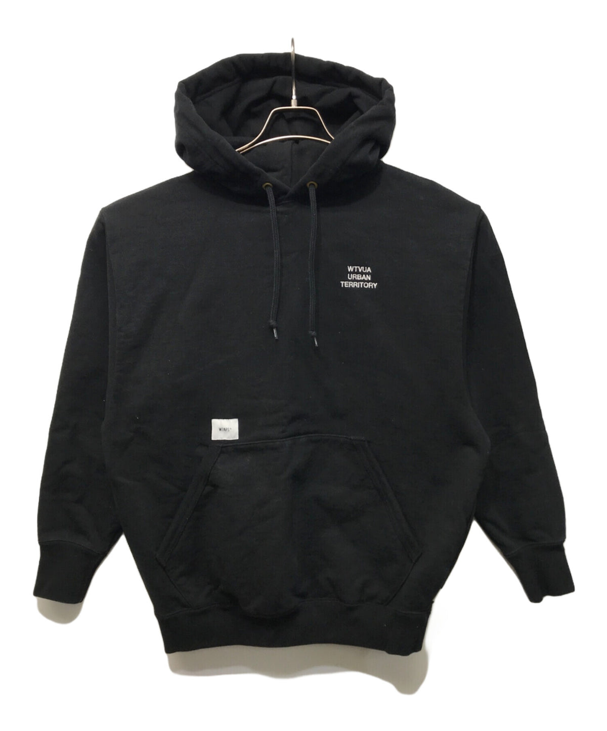 [Pre-owned] WTAPS Logo Embroidery Pullover Hoodie 251ATDT-CSM06