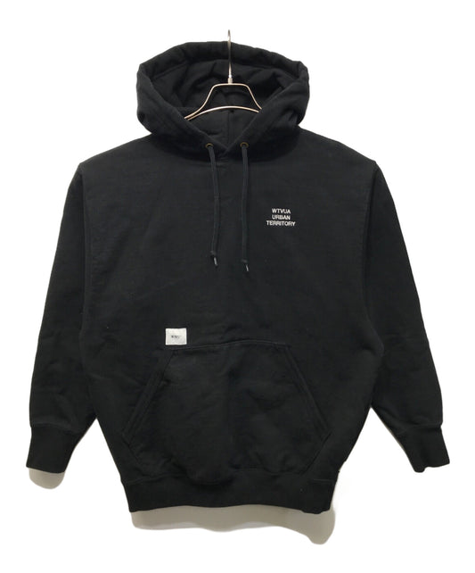 [Pre-owned] WTAPS Logo Embroidery Pullover Hoodie 251ATDT-CSM06