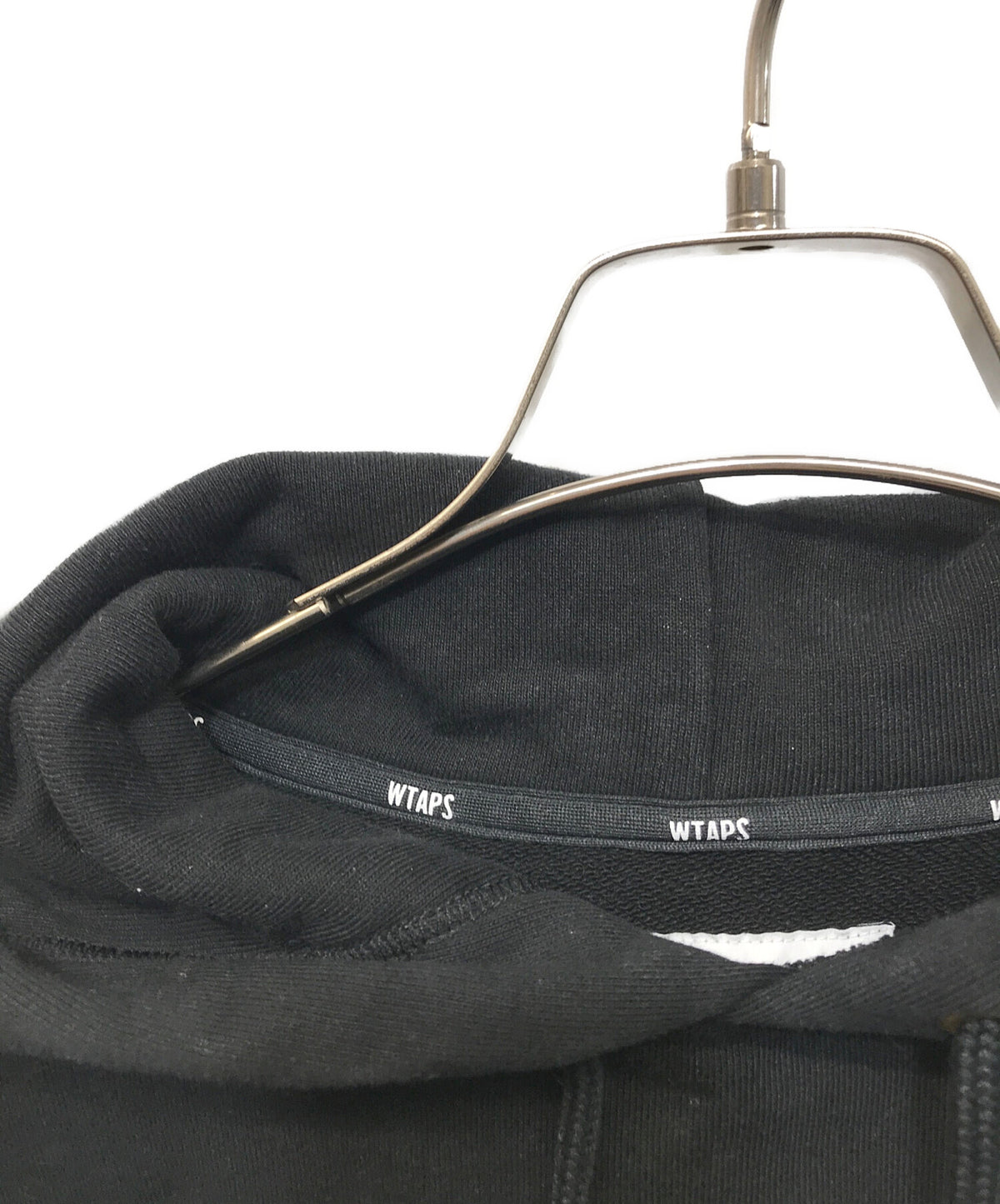 [Pre-owned] WTAPS Logo Embroidery Pullover Hoodie 251ATDT-CSM06