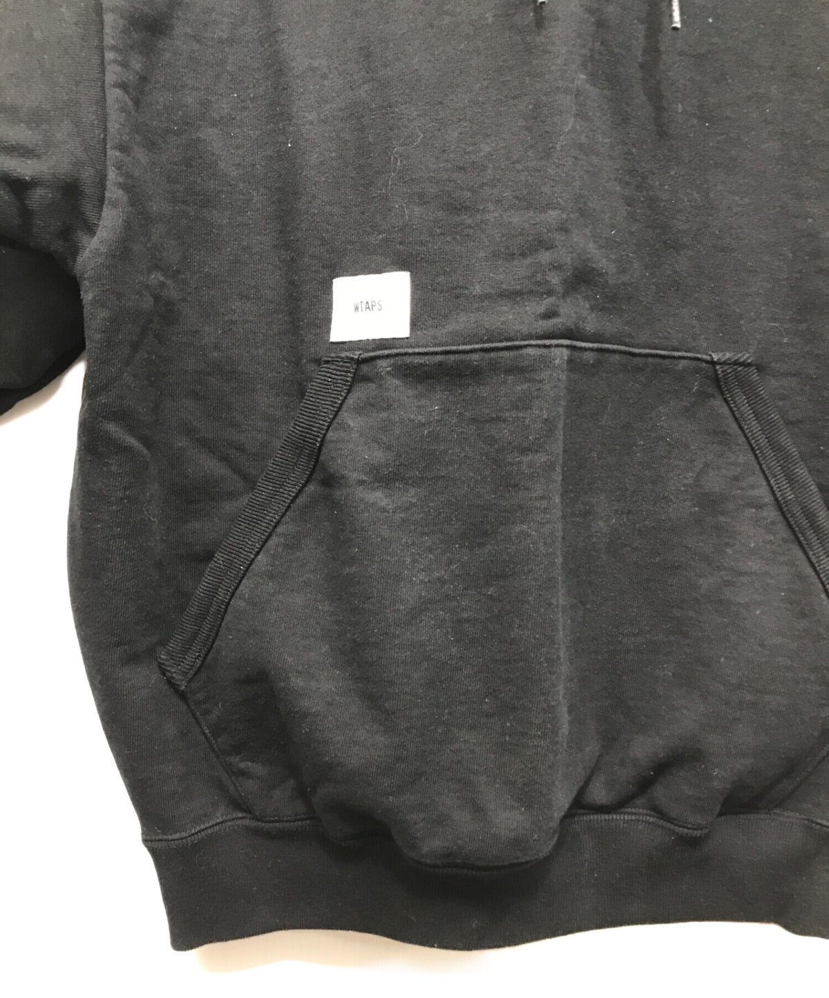 [Pre-owned] WTAPS Logo Embroidery Pullover Hoodie 251ATDT-CSM06