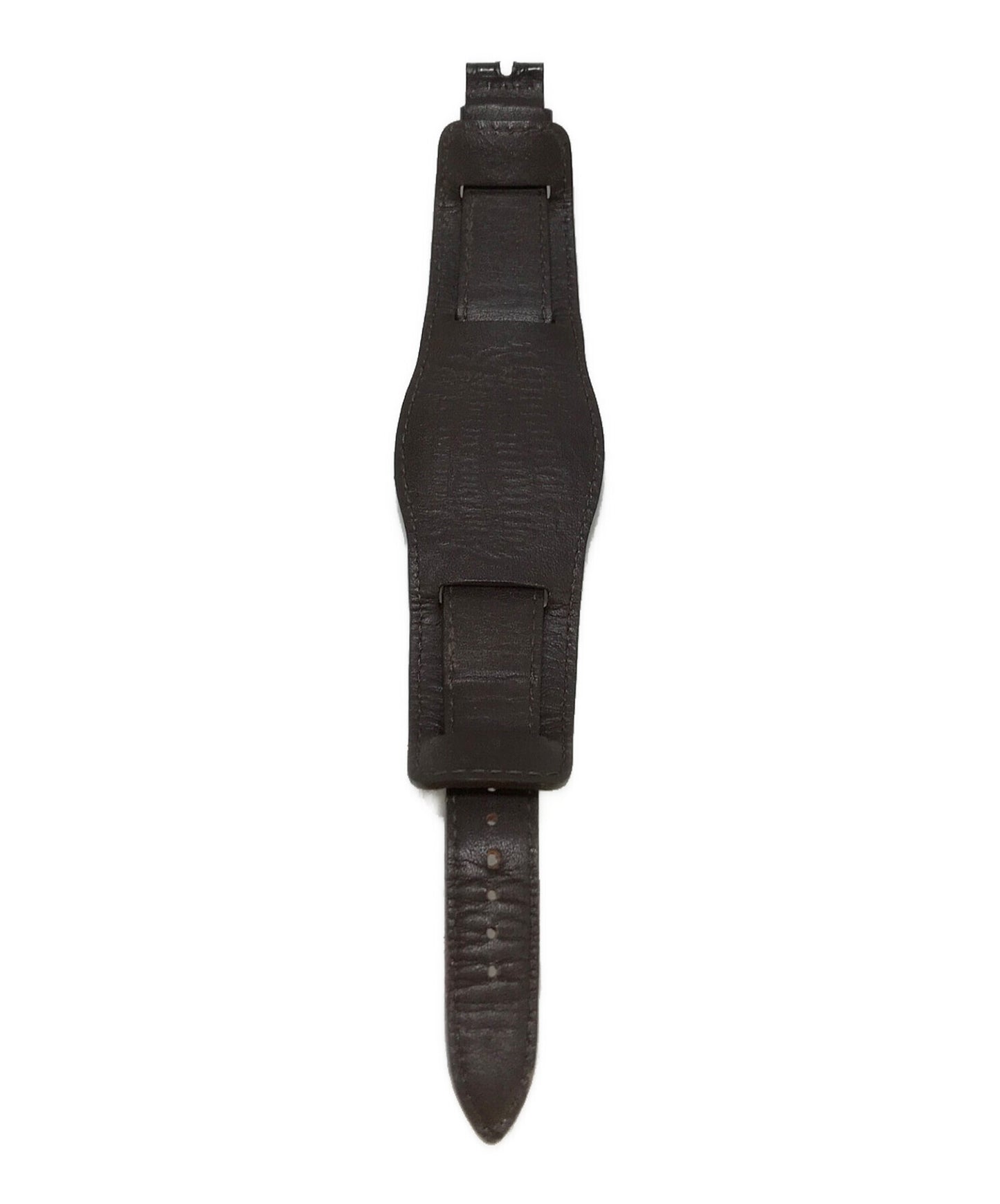 [Pre-owned] NEIGHBORHOOD Croco-embossed leather watch band 162YSPTN-AC02S