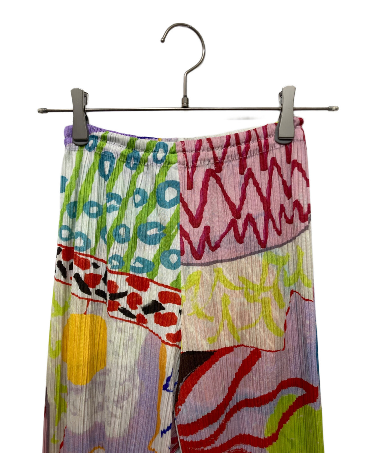 [Pre-owned] PLEATS PLEASE All-Over Print Pleated Pants PP12 JF413