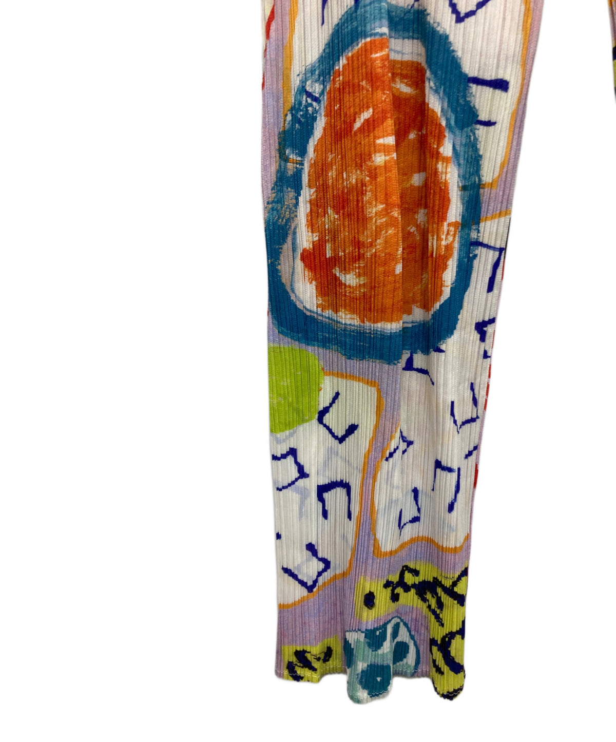[Pre-owned] PLEATS PLEASE All-Over Print Pleated Pants PP12 JF413
