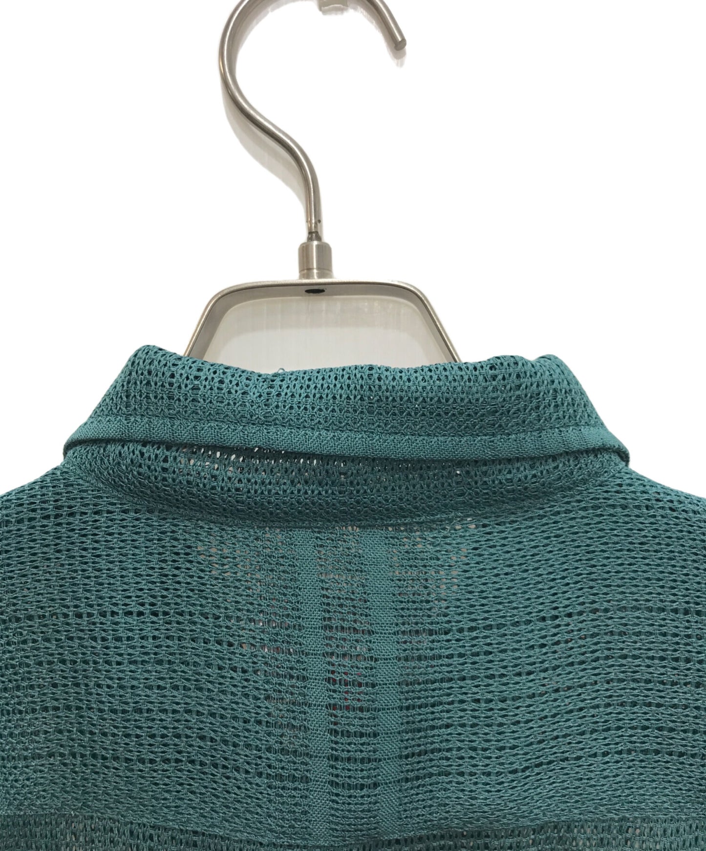 [Pre-owned] SUPREME Mesh Stripe S/S Shirt