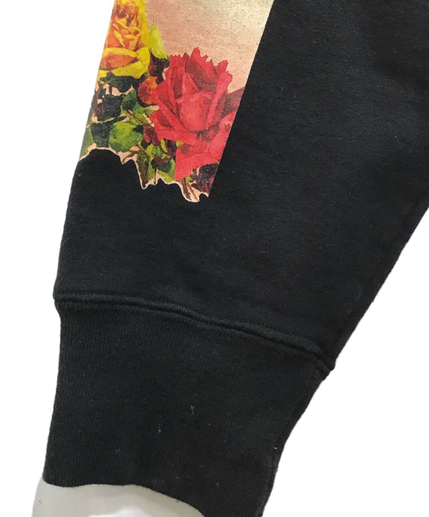 [Pre-owned] SUPREME Floral Print Hooded Sweatshirt