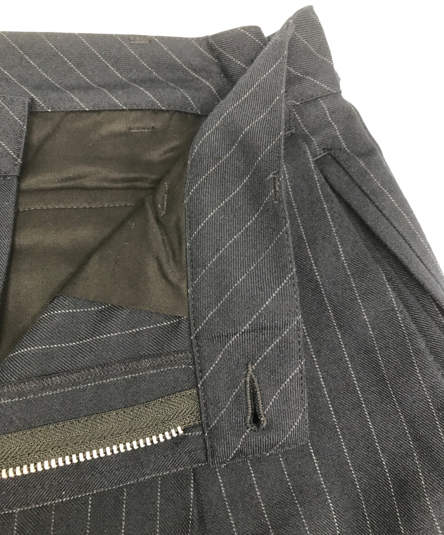 [Pre-owned] stussy VOLUME PLEATED SHORT STRIPE 112312