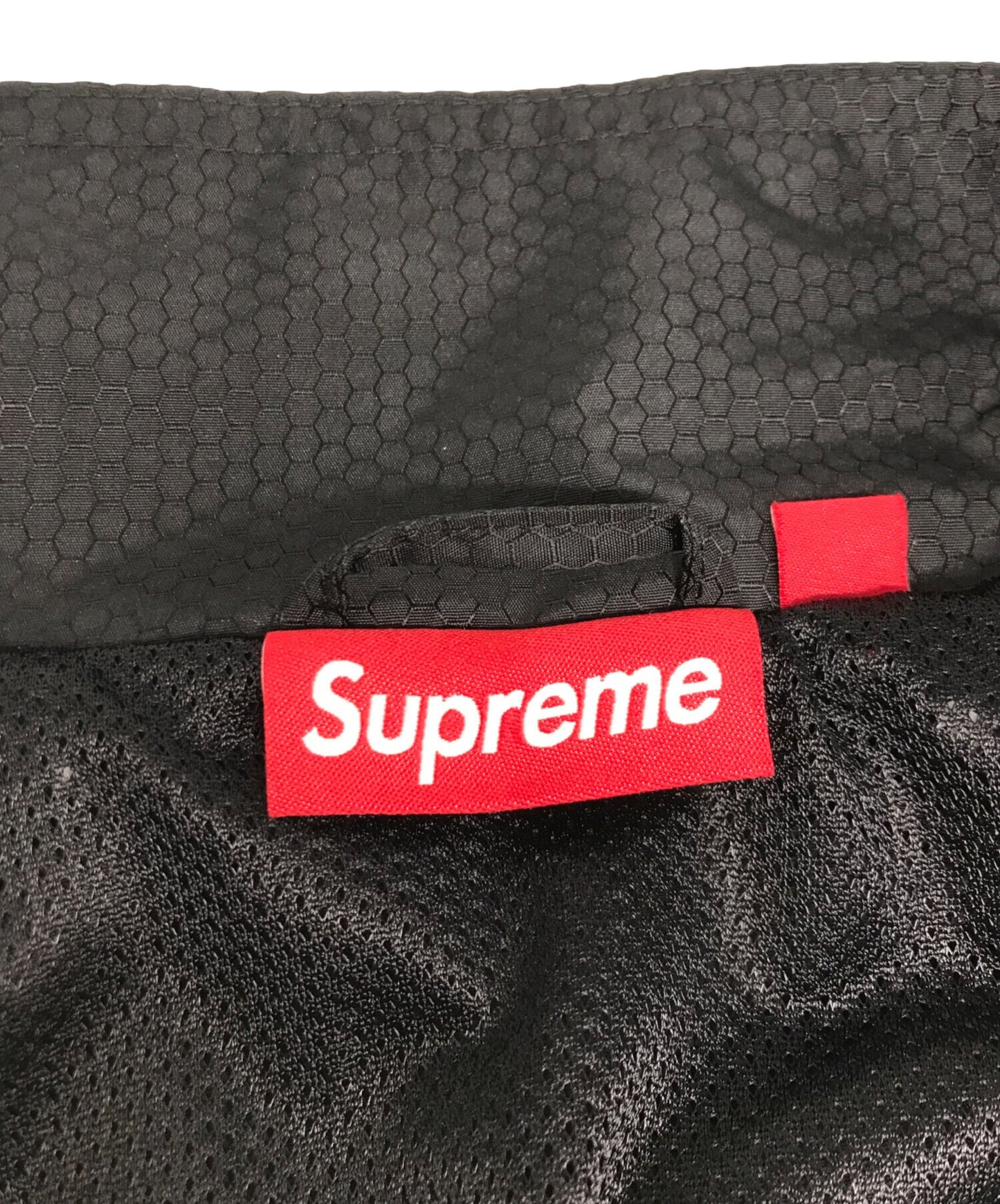 [Pre-owned] SUPREME reflective piping pullover
