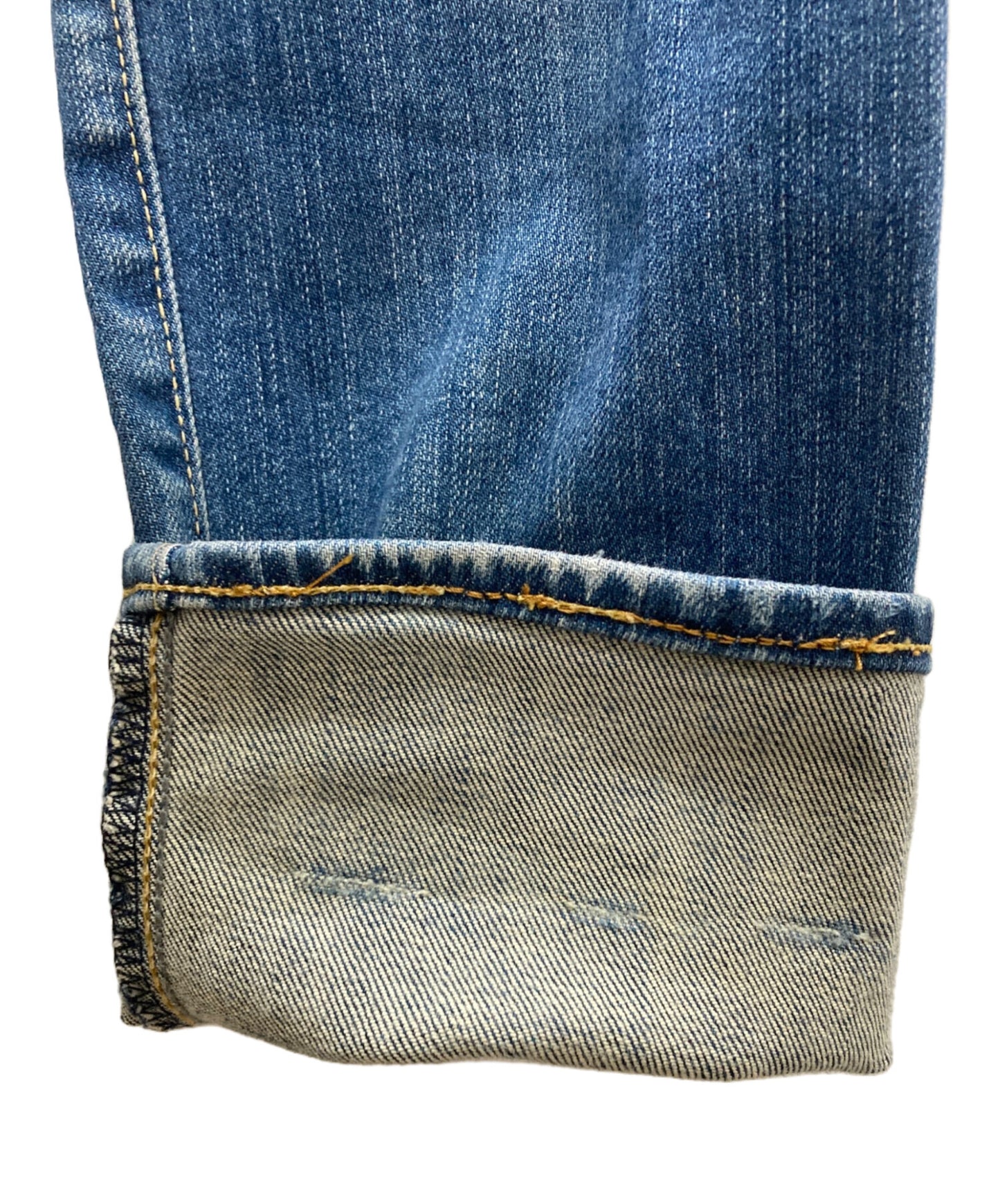 [Pre-owned] Hysteric Glamour SP processed studded stretch denim pants 0242AP08