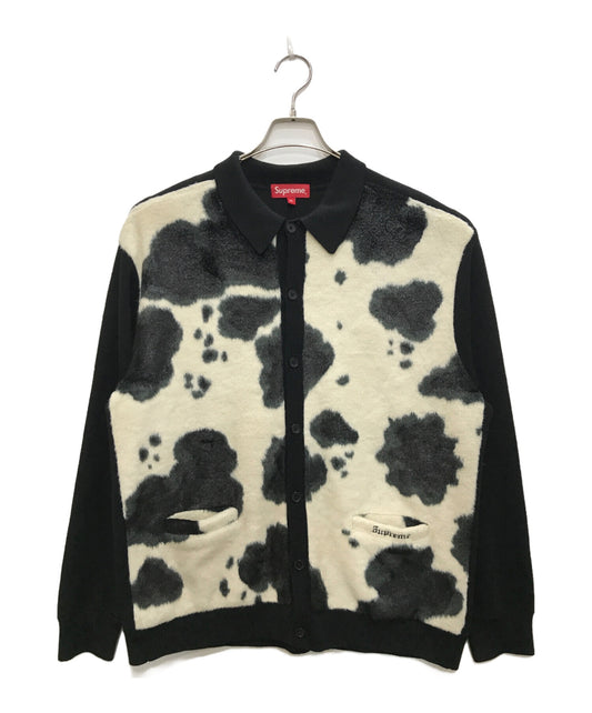 [Pre-owned] SUPREME Cow Print Cardigan