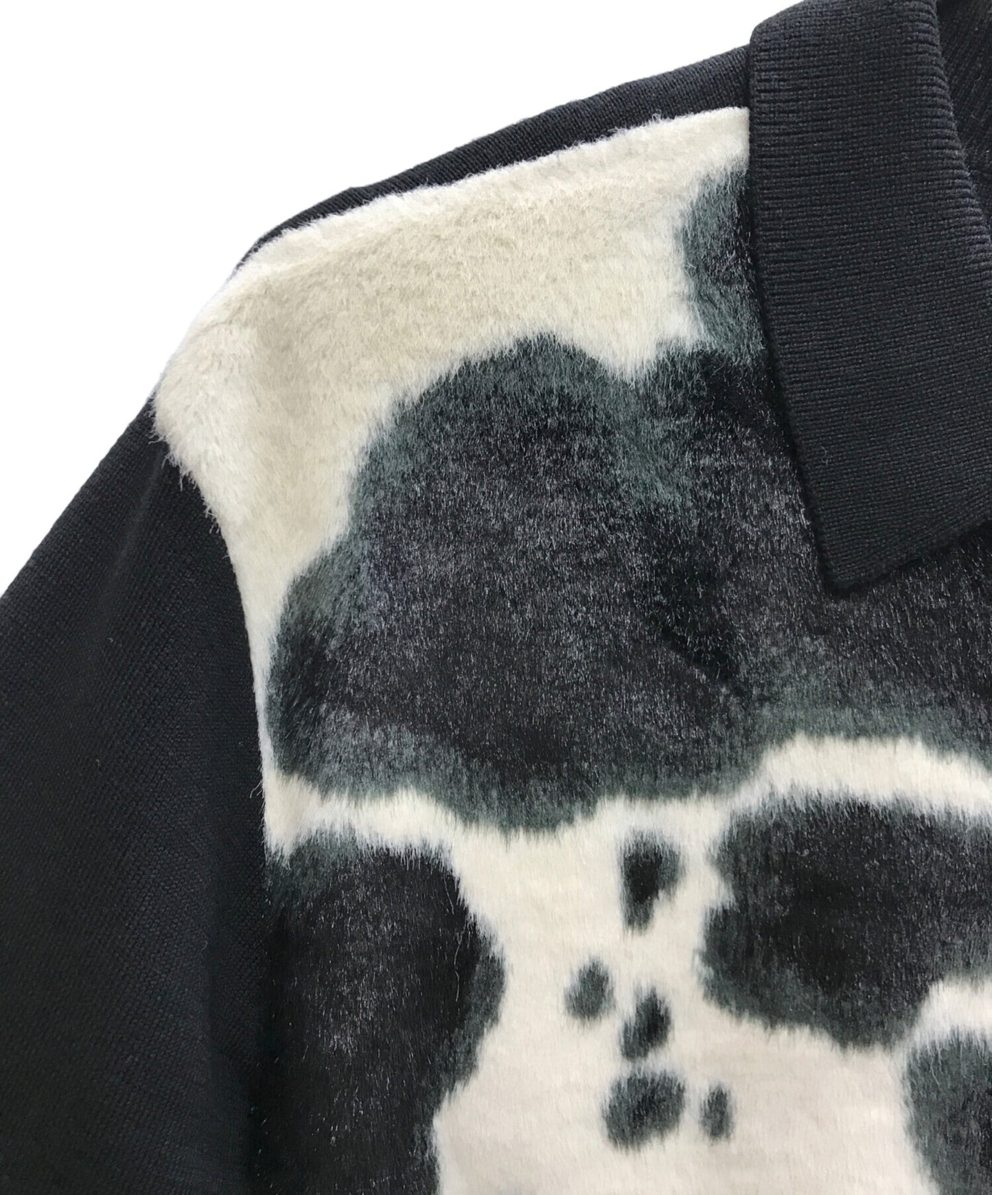 [Pre-owned] SUPREME Cow Print Cardigan
