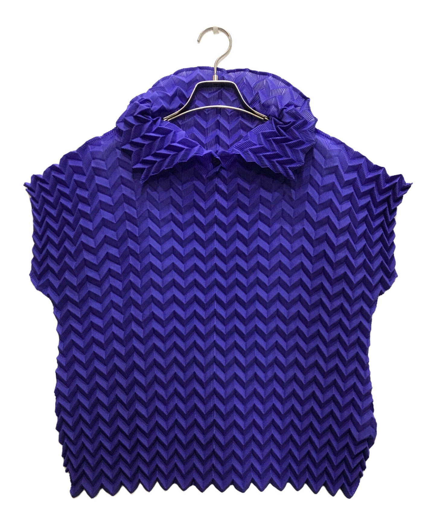 [Pre-owned] me ISSEY MIYAKE Zigzag pleated cut and sewn MI43FK531