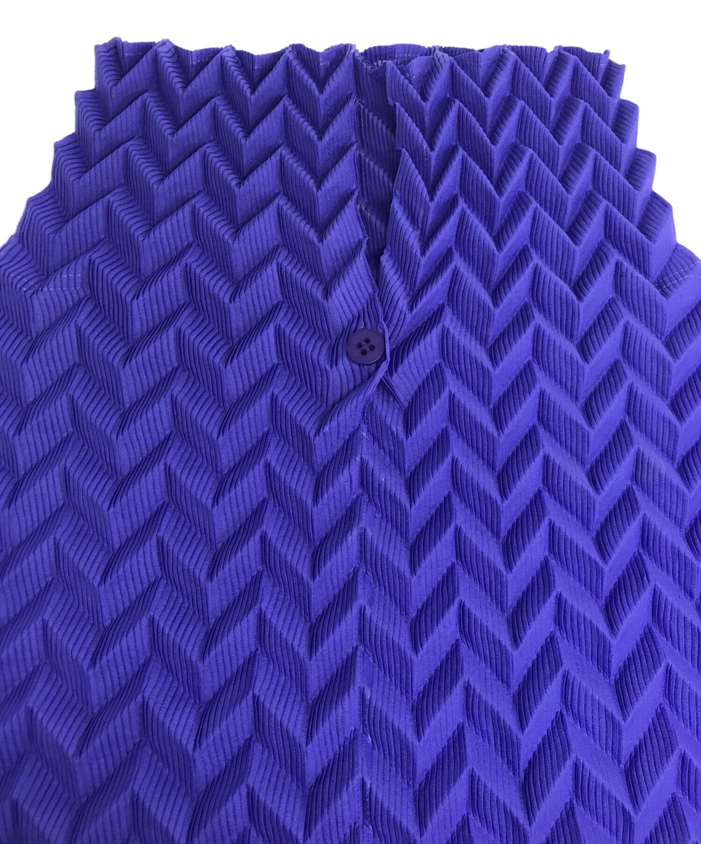 [Pre-owned] me ISSEY MIYAKE Zigzag pleated cut and sewn MI43FK531