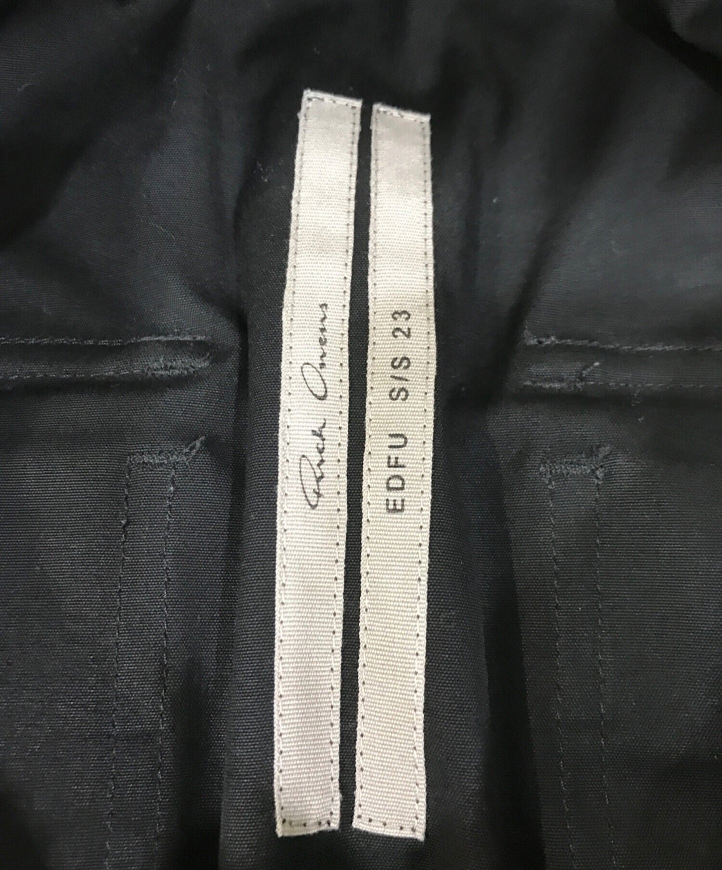[Pre-owned] RICK OWENS drawstring sarouel pants RU01C4380-TE
