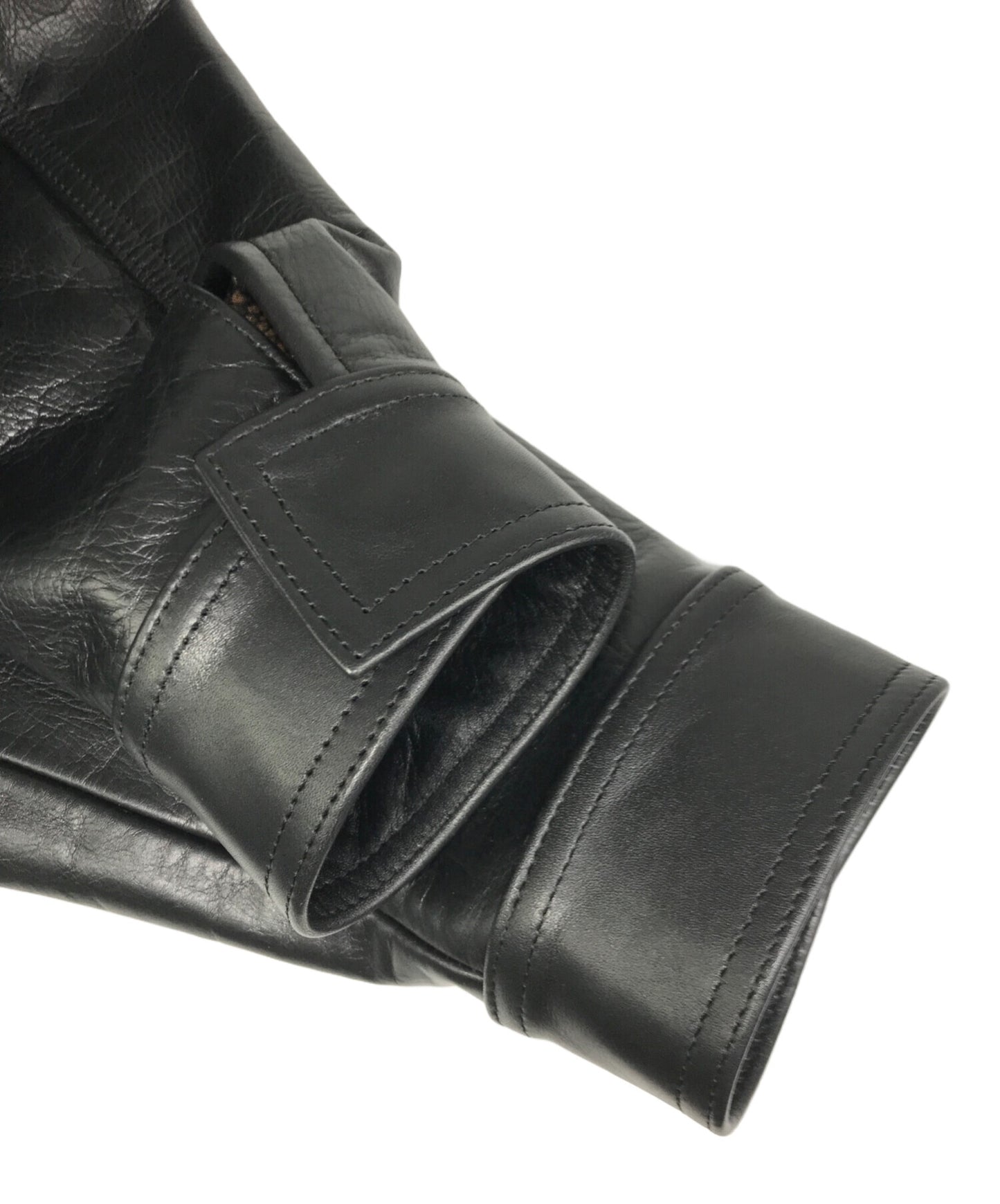 [Pre-owned] WACKO MARIA SINGLE RIDERS LEATHER JACKET