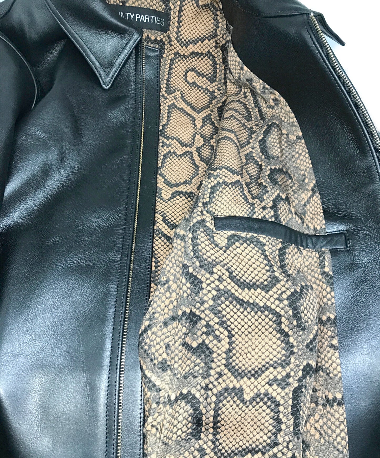 [Pre-owned] WACKO MARIA SINGLE RIDERS LEATHER JACKET