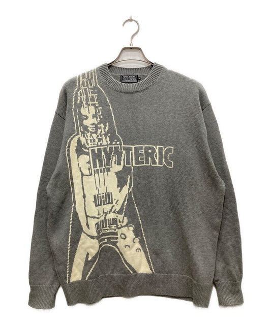 [Pre-owned] Hysteric Glamour FLYING V braided sweater 02251NS01