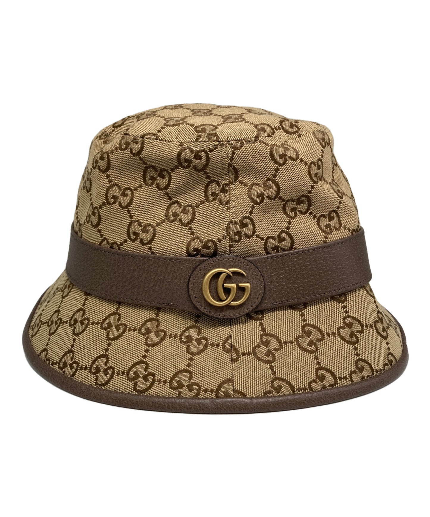[Pre-owned] GUCCI GG Canvas Fedora Hat 576587 4HG62