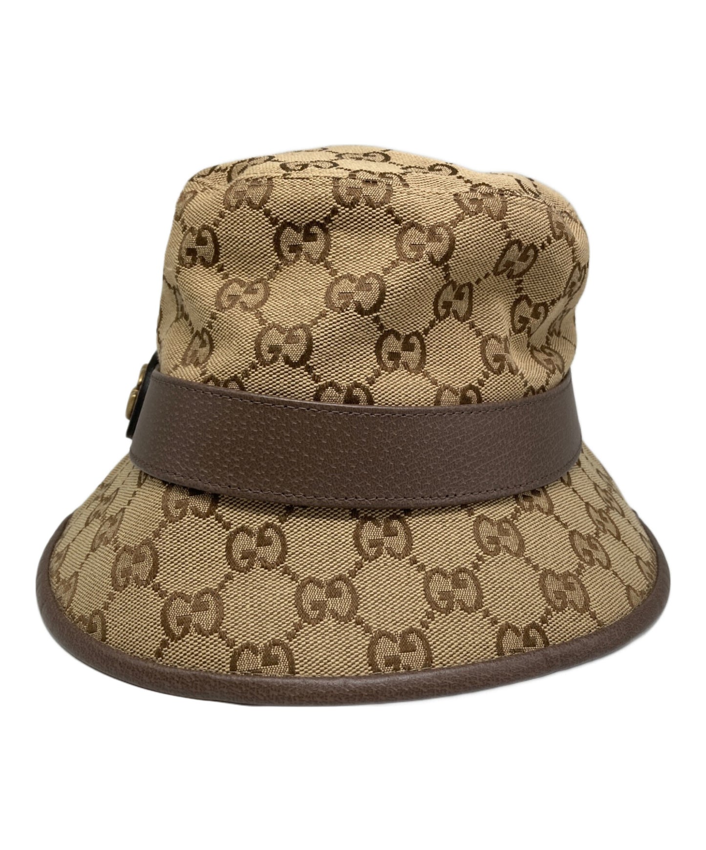 [Pre-owned] GUCCI GG Canvas Fedora Hat 576587 4HG62