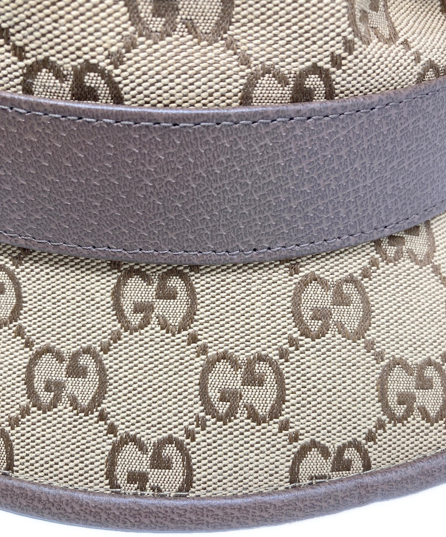 [Pre-owned] GUCCI GG Canvas Fedora Hat 576587 4HG62