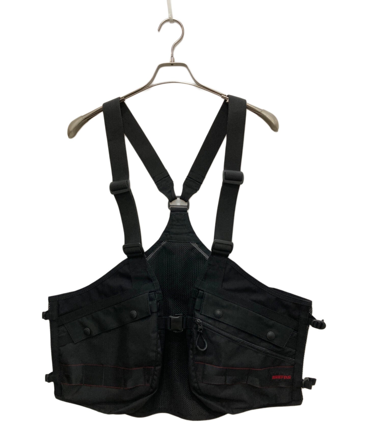 [Pre-owned] COMME des GARCONS HOMME Polyester Nylon Oxford X Multi Fabrics Mix Briefing Vests HO-V001