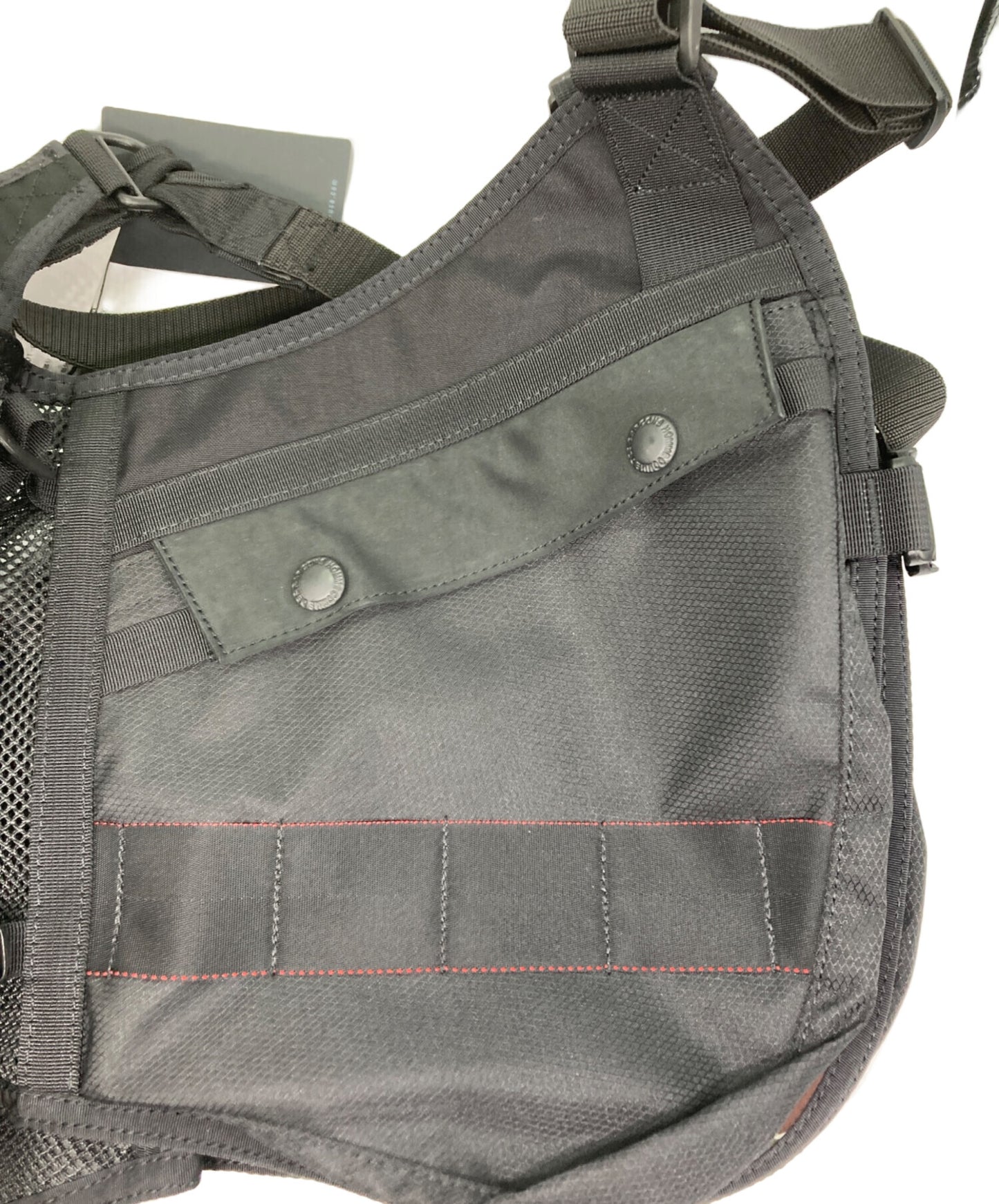 [Pre-owned] COMME des GARCONS HOMME Polyester Nylon Oxford X Multi Fabrics Mix Briefing Vests HO-V001