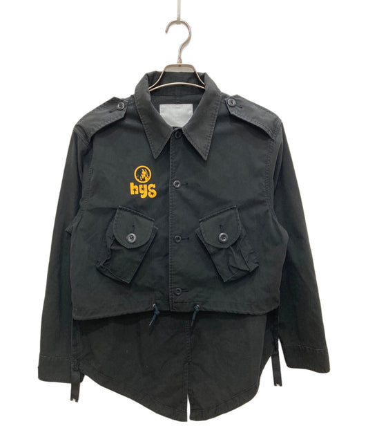 [Pre-owned] Hysteric Glamour HALVED SIGH Military Short Shirt 01201AH01