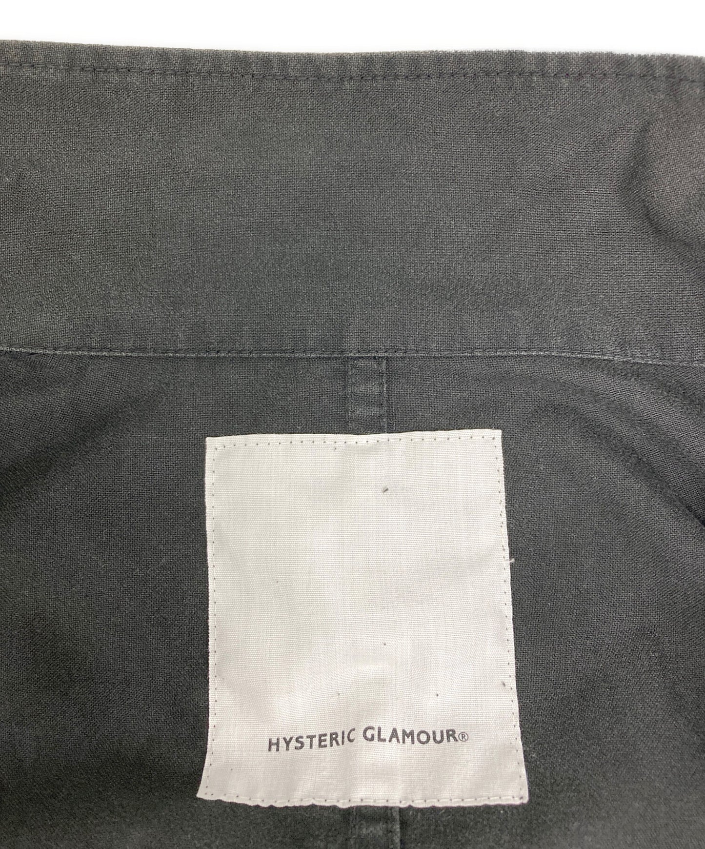 [Pre-owned] Hysteric Glamour HALVED SIGH Military Short Shirt 01201AH01