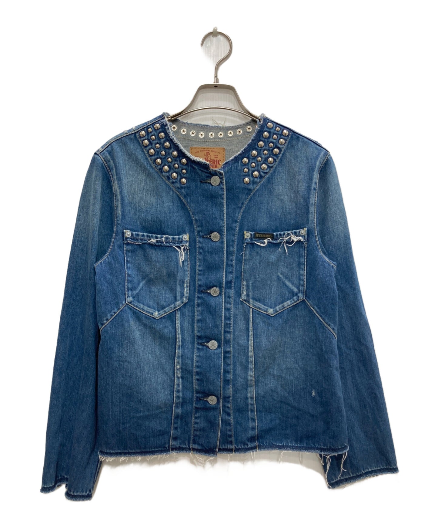 [Pre-owned] Hysteric Glamour Studded denim shirt 01171AB09