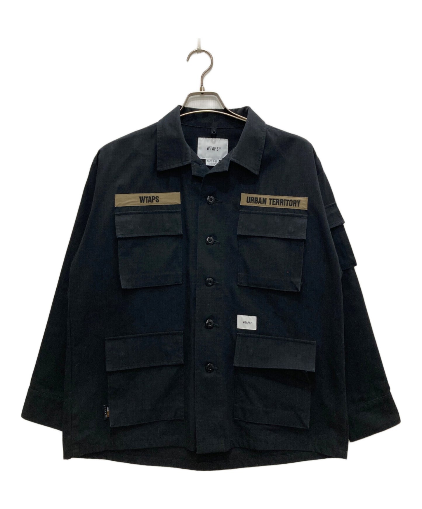 [Pre-owned] WTAPS JUNGLE LS/NYCO.RIPSTOP.CORDURA 202WVDT-SHM01