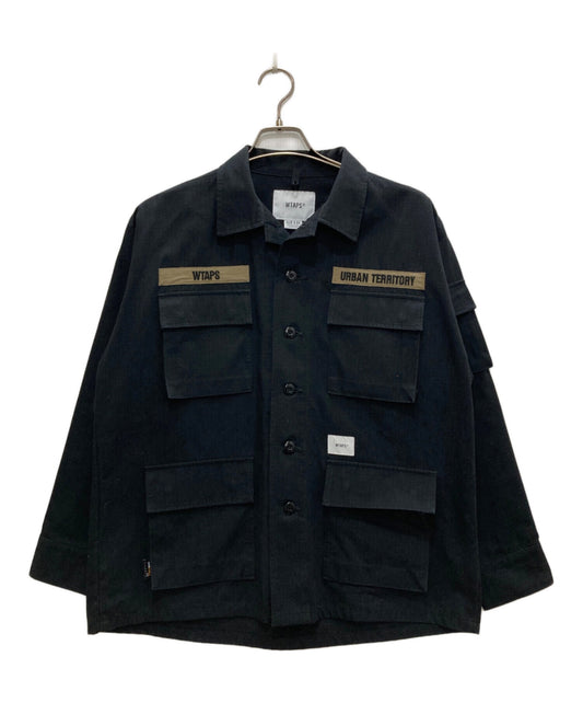 [Pre-owned] WTAPS JUNGLE LS/NYCO.RIPSTOP.CORDURA 202WVDT-SHM01